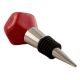 Solid Red Octagon Ceramic Wine Stopper Online